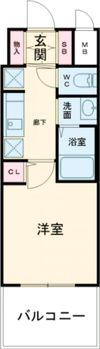 エステムコート神戸 大倉山公園の間取り画像