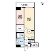 リベラ上大川前の間取り画像
