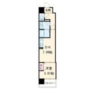 Alivis新町の間取り画像