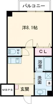 エヌエムスワサントオンズノースの間取り画像