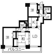 ダイアパレスグランシティ雨宮の間取り画像