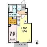 ジーニアスⅡの間取り画像