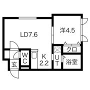 Claire・elmの杜(クレール・エルムの杜)の間取り画像