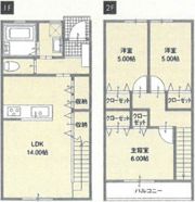 カシリア井口の間取り画像