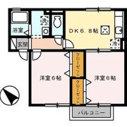 パークハイム古市 B棟の間取り画像