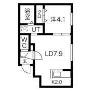 MINES水車町(ミネス)の間取り画像