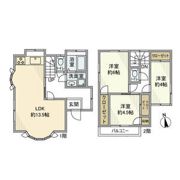 東寺尾戸建の間取り画像