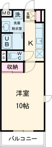 グレイティア四日市の間取り画像
