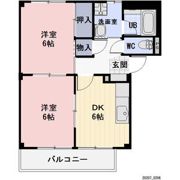 やけのヒルズの間取り画像