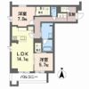 エクラージュ泉中央の間取り画像