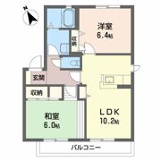 ハピネス不動院 A棟の間取り画像