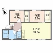 フレグランス中山東 A棟の間取り画像