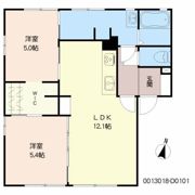 フレグランスひろせ D棟の間取り画像