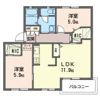 パールタウン岩田45の間取り画像