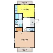 シャトーみずほの間取り画像