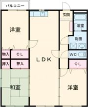 ベーシック中日の間取り画像