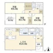 平塚市の間取り画像