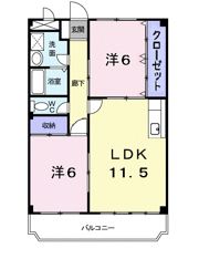 エントピア緑陽の間取り画像
