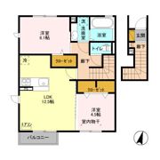 フリッシュの間取り画像