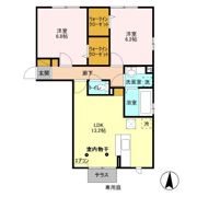 グリーンリーブス港南台 Ⅱの間取り画像