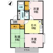 ハイカムールKの間取り画像