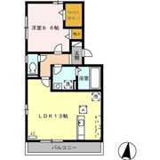 サニーコート B棟の間取り画像