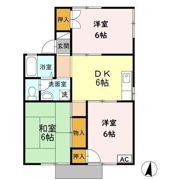 プレジール堀溝 A棟の間取り画像