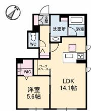 Saphir Sの間取り画像