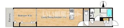 EMINENT亀戸の間取り画像