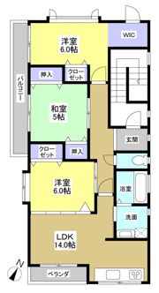 いながわの間取り画像