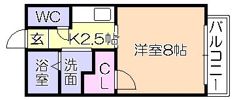グレイス篠山の間取り画像