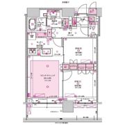 Brillia Tower西新の間取り画像
