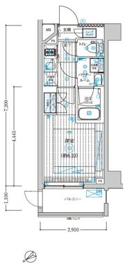 ブライズ鶴見本町通の間取り画像
