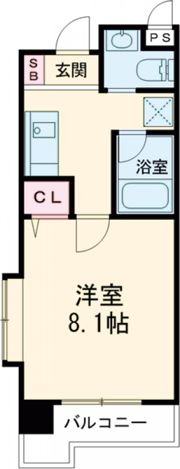 グランベール京?の間取り画像