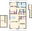 ウィスタリアⅡの間取り画像