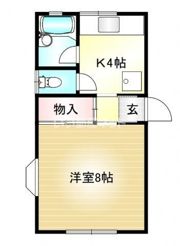 鈴華ハイツの間取り画像