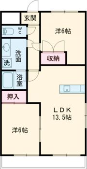 S・FIELD75の間取り画像