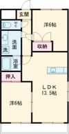 S・FIELD75の間取り画像