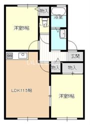 セジュール早出の間取り画像