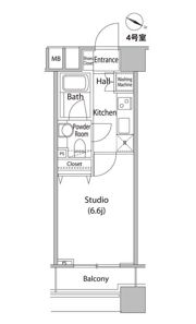 ファーストリアルタワー 新宿の間取り画像