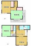 南桜井戸建ての間取り画像