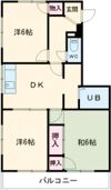 クレセントヤシロの間取り画像