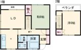 勝沼2丁目貸戸建の間取り画像