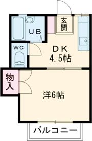 ルシェール南が丘の間取り画像