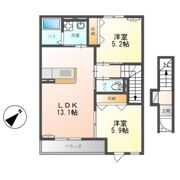 La recolte (ラ レコルト）の間取り画像
