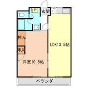 YouハイツⅡの間取り画像