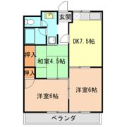 YouハイツⅡの間取り画像