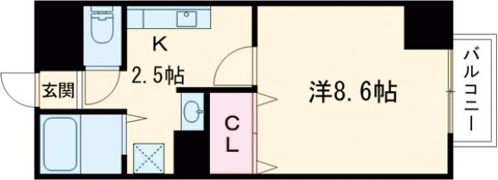 NORTH CITY50の間取り画像