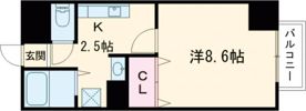 NORTH CITY50の間取り画像