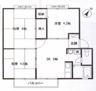 メゾンコージⅡの間取り画像